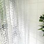 아마존 욕조파티션 물막이 샤워커튼 봉 세트 : 오가니언