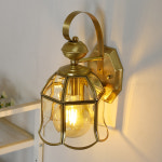 인테리어 골드 거실 벽등 LED 크리스탈 베란다 카페 펜션 실내 실외 외부 벽등 : 조명프라자