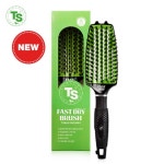 TS 패스트드라이볼륨브러시/ 천연돈모, C커브곡선, 알루미늄 세라믹 열판, 꼬리빗 내장 : Trust TS