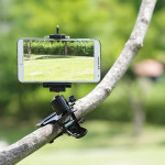 유튜버 브이로그 야외 스포츠 레저 캠핑 스마트폰 집게형 다용도 악어클립 셀카 촬영용 : 위드펀
