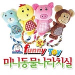 미라클 미니 동물나라 치실(색상 임의배송) : 멍멍몰