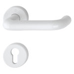 HOPPE K138 F9010 화이트 호페 모티스 방문손잡이 방문고리 : 50000가지