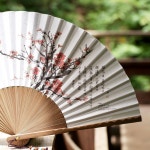 한국 전통 부채 한지 대나무 접이식 접는 종이 민화 합죽선 외국인선물 인사동 기념품 : 우진아트