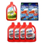 [도매직방] 버블킹 세탁세제 가루 액체 실내건조 : 리뱅데이지