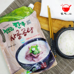 국내산 영광 청보리 한우 사골곰탕 초복 중복 말복 몸보신 부모님 선물세트 : 휴먼거스