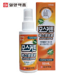 일양약품 모스커트 천연 모기기피제 이카리딘 50ml, 5개 : 그레이스 몰