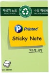 지성프린텍 | 프린텍 재생지스티키노트 100매 칼라선택 / E5176 : 짱구네문구