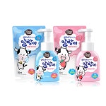 말랑이 핸드워시 300ml용기 250ml리필 거품핸드워시 버블폼 거품손세정제 : 첼린지몰