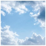 하늘 뭉게 구름 파란 테마 스카이 SKY 천정 룸 홀 방 펜션 모텔 카페 파르텔 벽지 시트지 롤스크린 : 으뜸데코