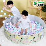 헬로디노 플레이매트+이너패드 2종 세트 아기 볼풀장 중형 : Hello Dino
