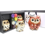 더허브샵 올레비엔 미소 소중한 부엉이 캔들홀더세트 : 필레오샵