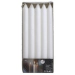 하우스홀드 캔들 10개 SPAAS 하양(흰색) : 오케이파티