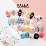 스누피 스티커 4종 네일 젤네일 셀프 네일재료 파츠 아트 데코 : PALLA NAIL