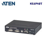 ATEN KVM 연장기 KE6940 듀얼디스플레이 DVI KVM Over IP 연장기 : 디지콘