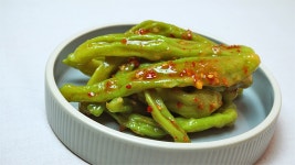 싱싱한 국산 꽈리고추를 부드럽게 쪄낸 꽈리고추찜 150g : 박쌤찬방
