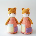 [코바늘DIY] 뜨개하는 고양이 정리인형 만들기 패키지+동영상 : JW손뜨개