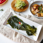 명이나물 500g 국내제조 장아찌 산마늘 반찬 : 사계절반찬