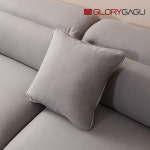 글로리가구 보노 4인용 이지클린 수납 방석 소파 (라이트그레이/다크그레이) : 글로리가구