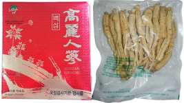 고려인삼 건삼 백삼 4년근 피부직삼 1등 20뿌리 300g : 대명이네인삼농장