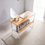 카라 선반 책상 1000 블랙 철제 수납 독서실 서재 학생 공부방 테이블 : 미즌하임