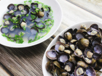 제철 생물 재첩 동죽 국 찜 조개 탕 구이 바지락 모듬조개 캠핑 1kg : 시골상회