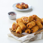 하우스원푸드 델리 한입 미니핫도그 30개 1kg 1봉 : 하우스원푸드