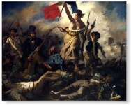 더홈아트 들라크루아 민중을 이끄는 자유의 여신 인테리어그림액자 : 더홈아트