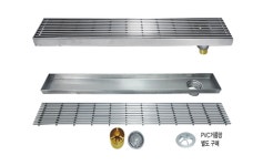 GONGSIN 라인트렌치 사이드 중앙 1200X76 냄새방지 역류방지 GS-DL1200 : 메탈창고
