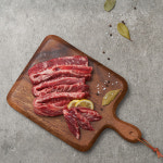 구이용 소갈비살 500g (냉동, 호주산) 곡물비육 소고기 늑간살 생갈비 숯불용 돼갈박 : 돼갈박