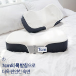 생활백서 잠이솔솔 라벤더 경추베개 고밀도 메모리폼 편안한 숙면 : 소미네샵