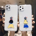 아이폰 11 케이스 디즈니 공주 캐릭터 클리어 케이스 : 유리야마켓