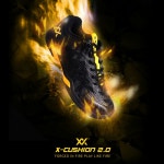맥스 배드민턴화 X-CUSHION 2.0 Black&Yellow : 성동스포츠