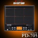 HXW Avatar PD705 전자퍼커션/샘플링 패드 : 드럼일공일