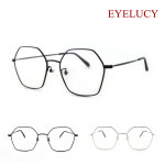 아이루시 DS1054 다각형안경 메탈 국산 패션안경테 : 아이루시