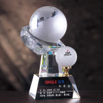 NT-442 싱글패 싱글트로피 홀인원패 홀인원트로피 감격의 제작 크리스탈 골프대회 기념패 : 내트로피상패