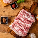 국내산 한돈 돼지고기 암퇘지 구이용 세트 (오겹살&삼겹살+목살) 1kg : 고유한돈우