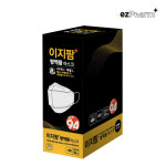 이지팜 KF94 황사미세먼지 방역용 마스크 대형 흰색 30P : 이지팜ezPharm