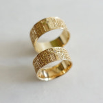 오르셀 14K 18K 한글 신 주기도문 반지 기독교반지 : 오르셀