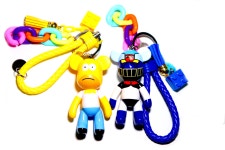 마징가z포포베키링 8cm 에어팟 버즈 자동차 열쇠고리 스트랩추가 차키링 키홀더 popobe : 꼬기네만물상점