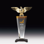 NT-383 이글패 싱글패 골프 트로피 홀인원패 기념패 언더파 주문제작 크리스탈 : 내트로피상패