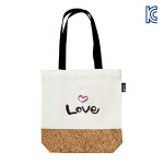 친환경 초경량 천연 에코 아트 디자인 국내산 간편 휴대용 코르크 에코백 : 엘토리