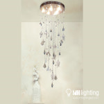 유리꽃 크리스탈 300Φ 펜던트   / 샹들리에 / 인테리어등 : 산본문화조명