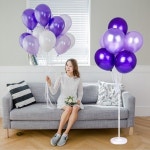 풍선꽂이장식세트130cm(퍼플파티) : 오케이파티