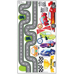 SWST-030 레이싱카, 백색원단 (포인트스티커/데코/벽/가구/자동차/창문/아이방꾸미기) : 시트나라