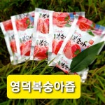 [영덕지인농원] 100% 복숭아즙 파우치 무첨가 과일즙 아이간식 · 건강음료 · 선물세트 : 영덕지인농원