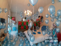 어린이 생일파티 풍선장식 겨울 엘사 블루 미추홀풍선파티 이벤트로 : 미추홀풍선파티 이벤트로