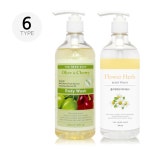 THS 더허브샵 바디워시 500ml 4종택1바디케어 바디로션 샤워젤 바디워시 바디미스트 : 더몰 바람