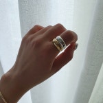 은 쌍가락지 은가락지 우정반지 : 실버라인