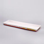 접착형 종이트레이 GR기성(꼬치트레이) 1000개 : 바이오팩