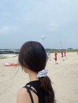 Silky scrunchie/실크 스크런치/실크 곱창 : 알로하선샤인